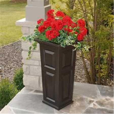 Lawnitator Nantucket Tall Planter - Espresso LA2621809